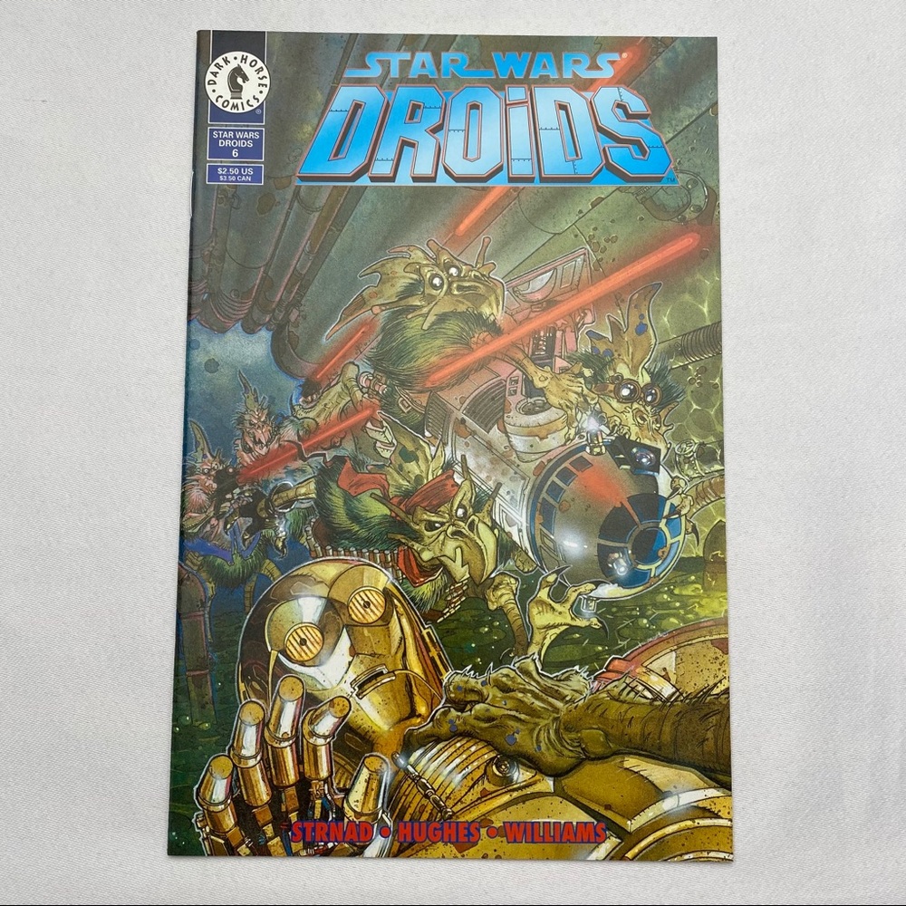 Star Wars: Droids Comic Book Vol 2, No. 6, Oct. ‘95 Dark Horse Comics Vintage